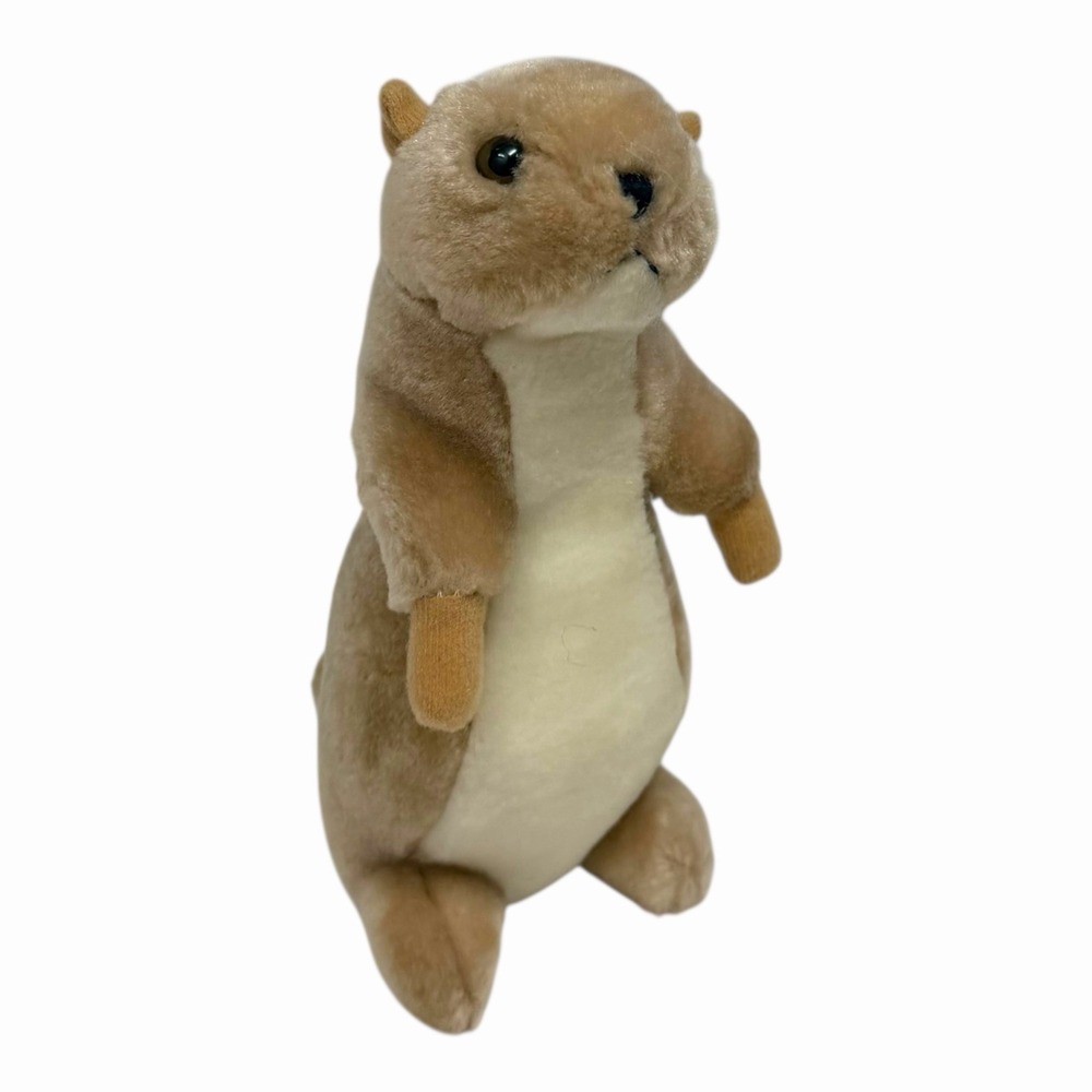 B. J. Toys Tan Prairie Dog Plush Stuffed‎ Toy Standing Cute Animal 7" - Picture 5 of 10